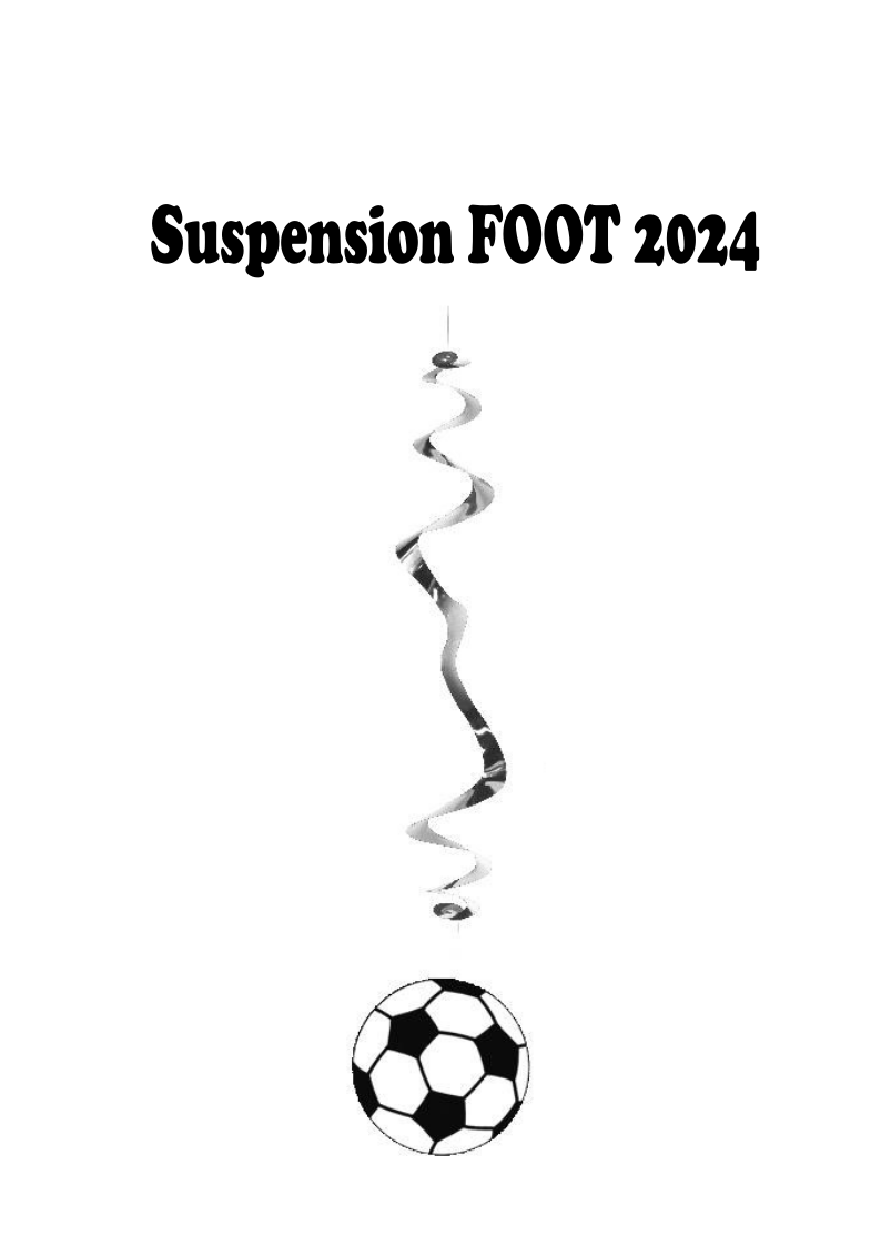 Suspension ballon foot - VM Stores