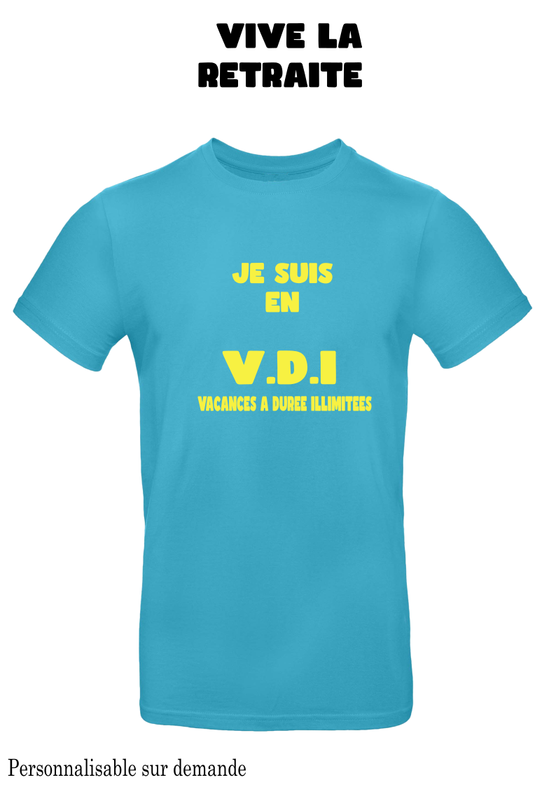 Tee-shirt unisexe Retraite - VM Stores