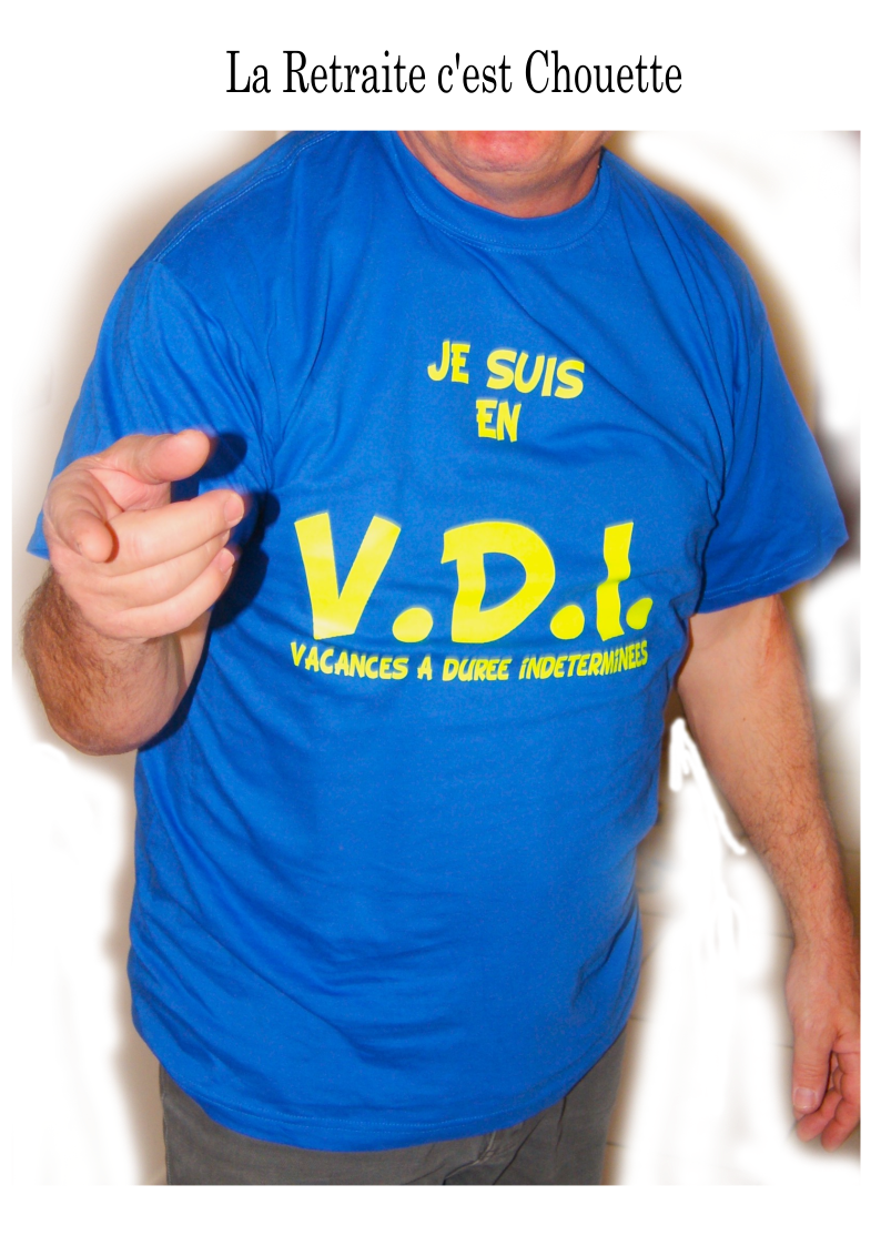 Tee-shirt unisexe Retraite - VM Stores