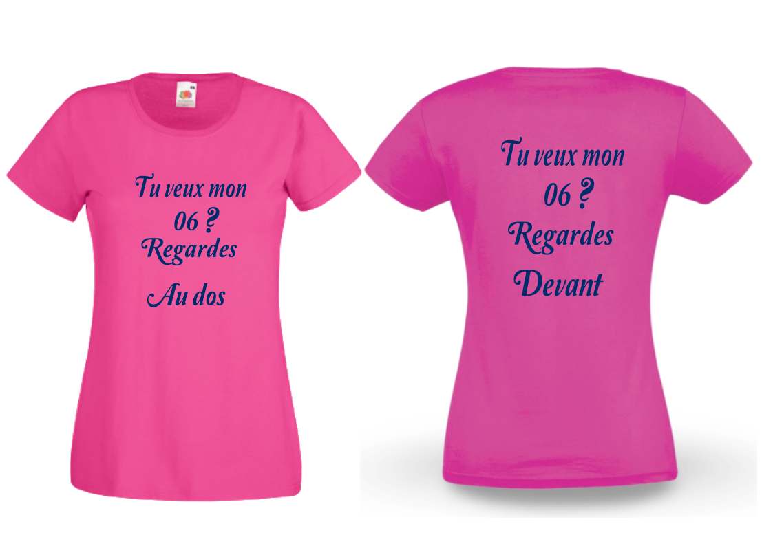 Tee-shirt femme cintré - VM Stores