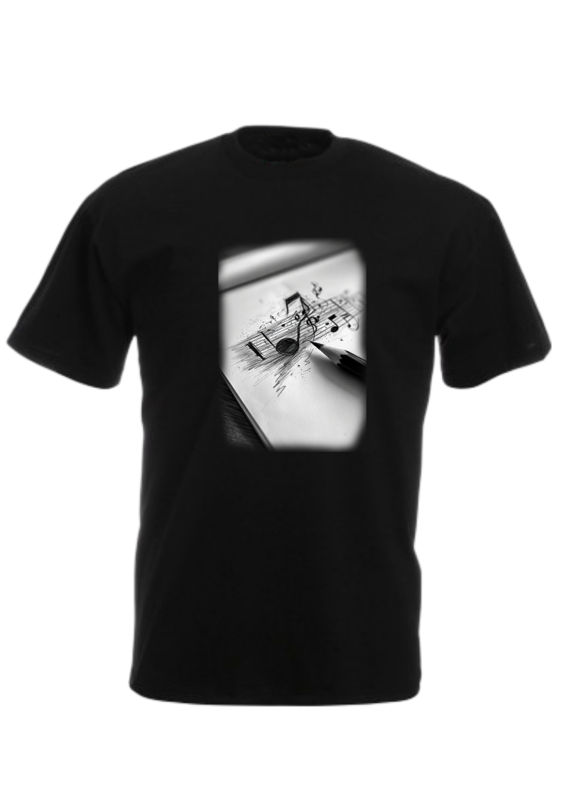 Tee-shirt musique/instruments unisex - VM Stores