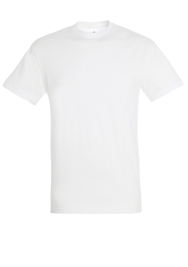 Devant tee-shirt blanc à personnaliser - VM Stores