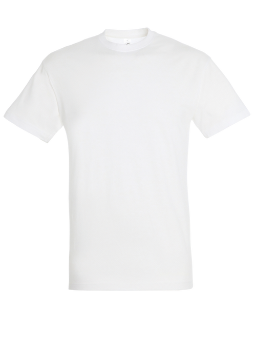 Devant tee-shirt blanc à personnaliser - VM Stores