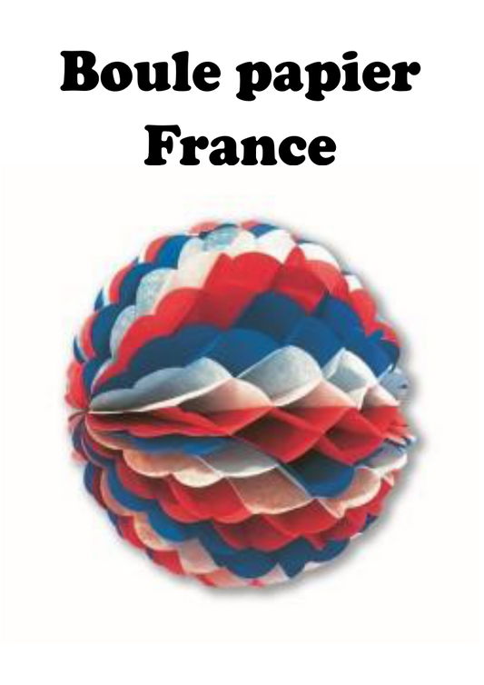 Boule papier France - VM Stores