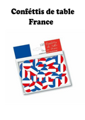 Conféttis de table France - VM Stores