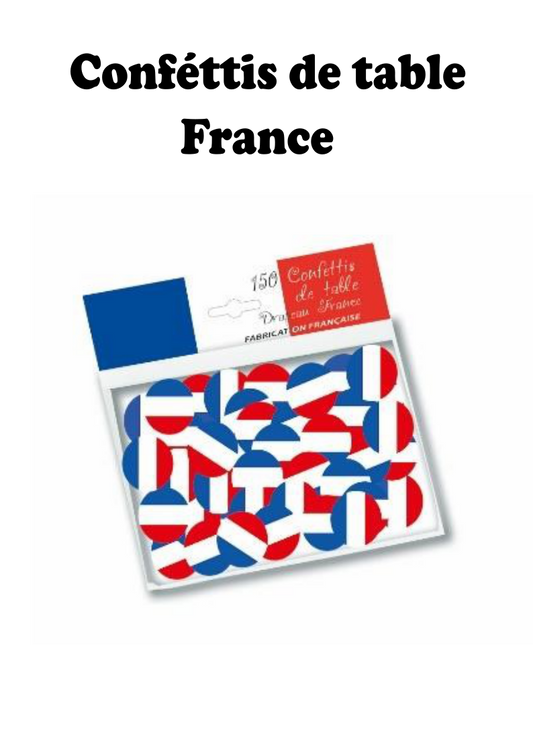 Conféttis de table France - VM Stores