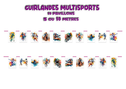 GUIRLANDES MULTISPORTS - VM Stores
