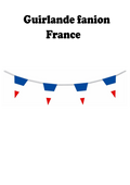 Guirlande triangulaire France - VM Stores