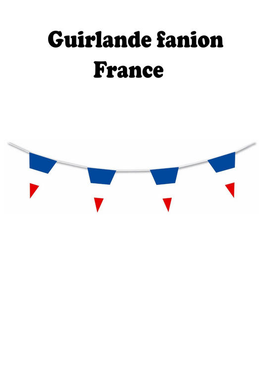 Guirlande triangulaire France - VM Stores
