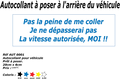 Autocollant véhicule - VM Stores