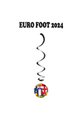 Suspensions ballons multi-nations Foot 2024 - VM Stores