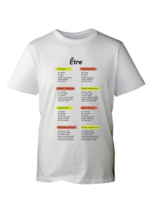 Tee-shirt Conjugaison - VM Stores