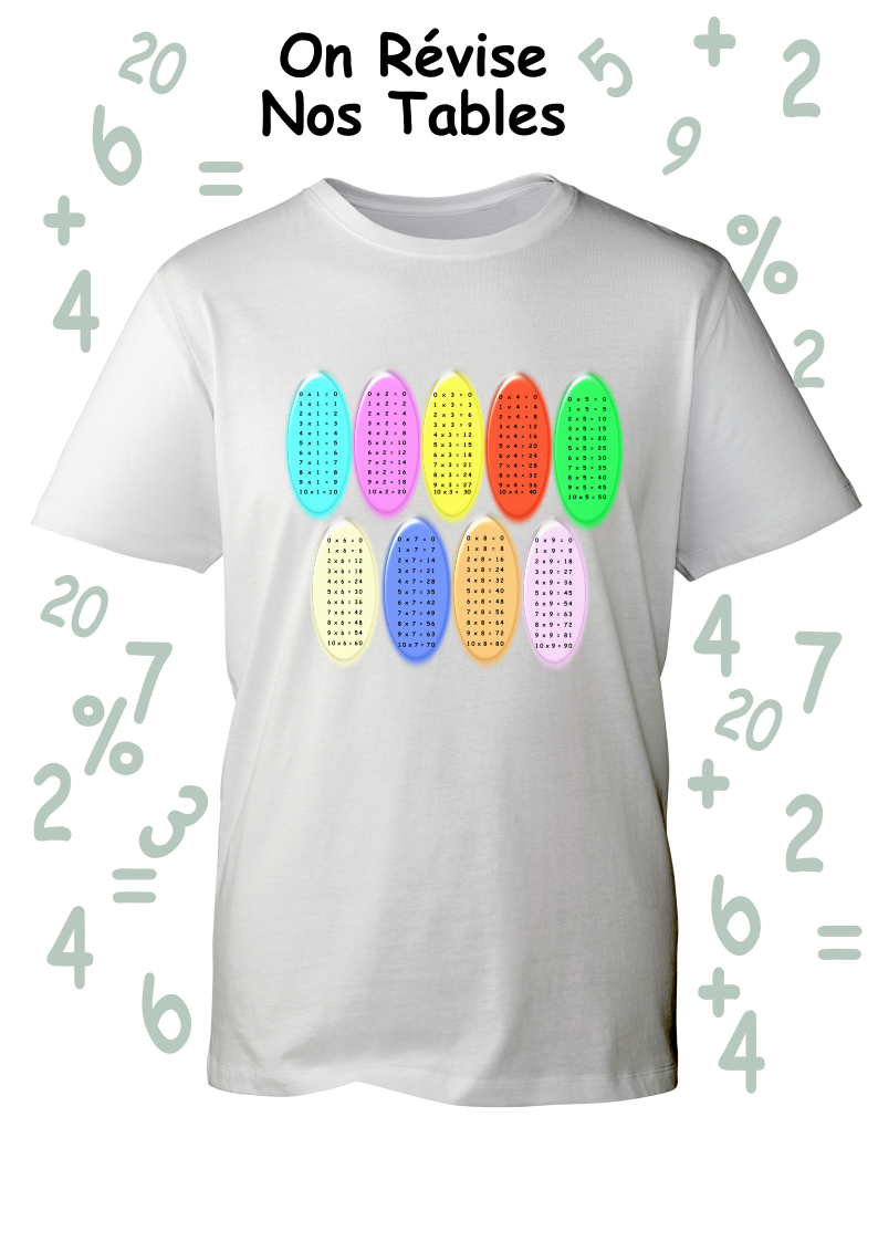 Tee-shirt Maths - VM Stores