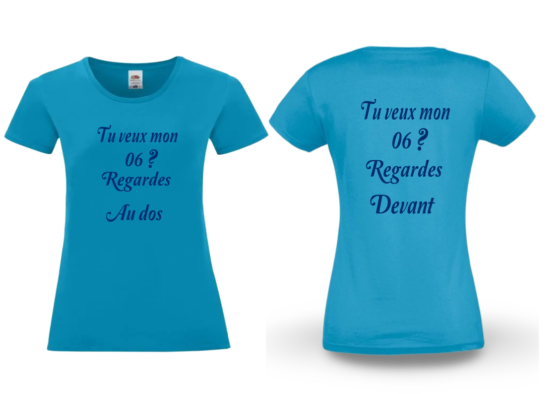 Tee-shirt femme cintré - VM Stores