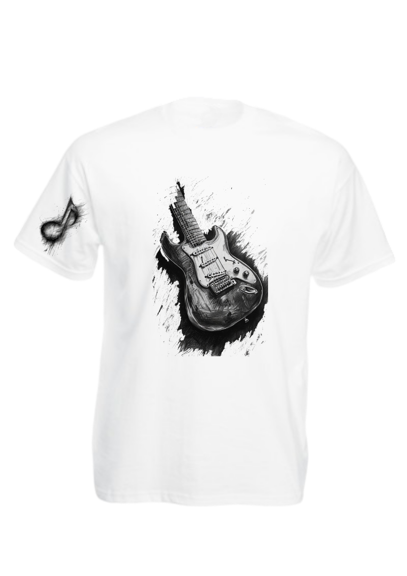 Tee-shirt musique/instruments unisex - VM Stores