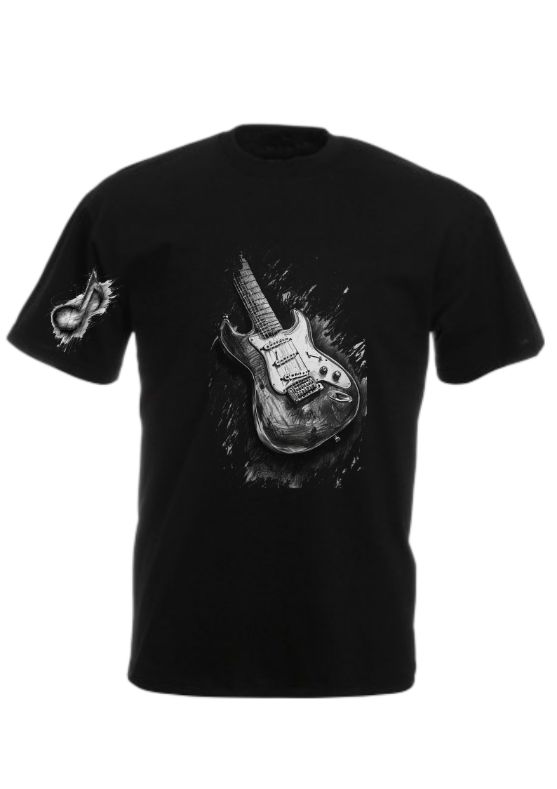 Tee-shirt musique/instruments unisex - VM Stores