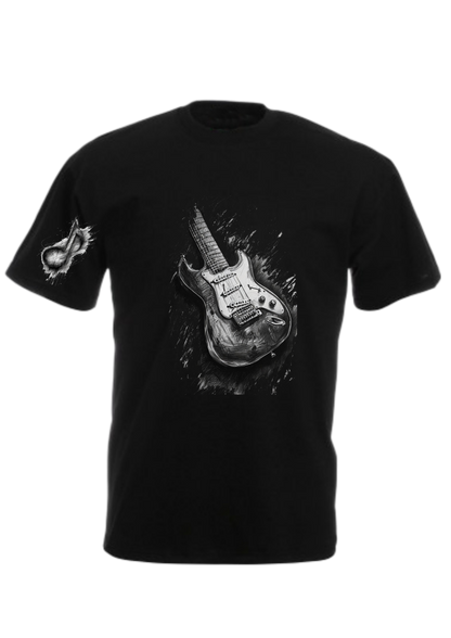 Tee-shirt musique/instruments unisex - VM Stores