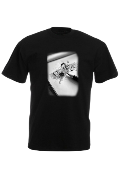 Tee-shirt musique/instruments unisex - VM Stores