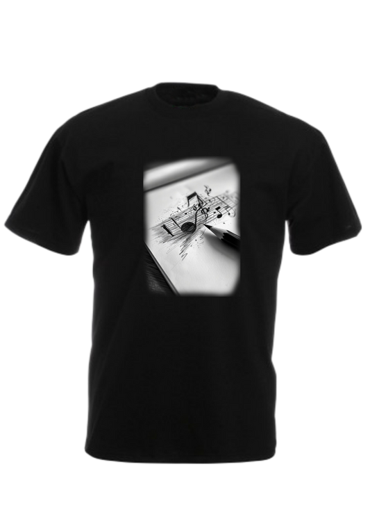 Tee-shirt musique/instruments unisex - VM Stores