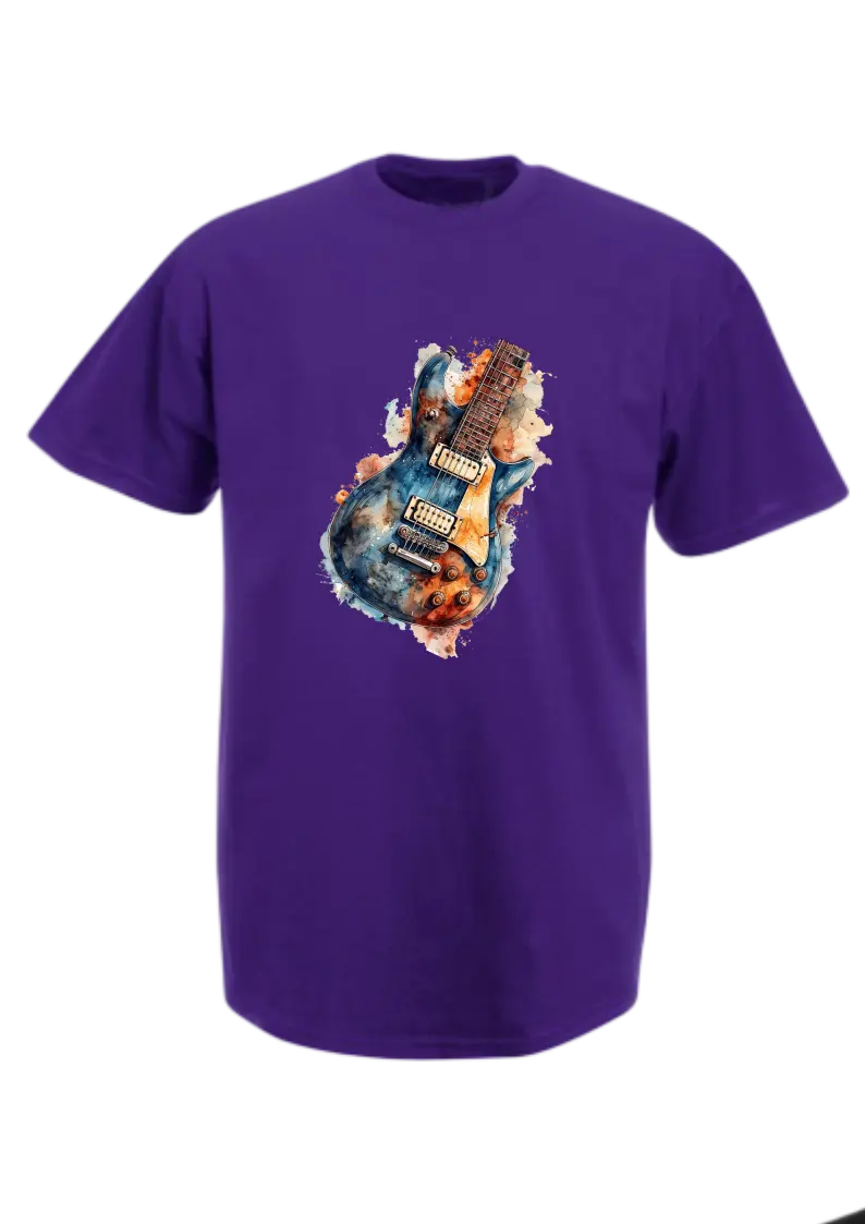 Tee-shirt musique/instruments unisex - VM Stores