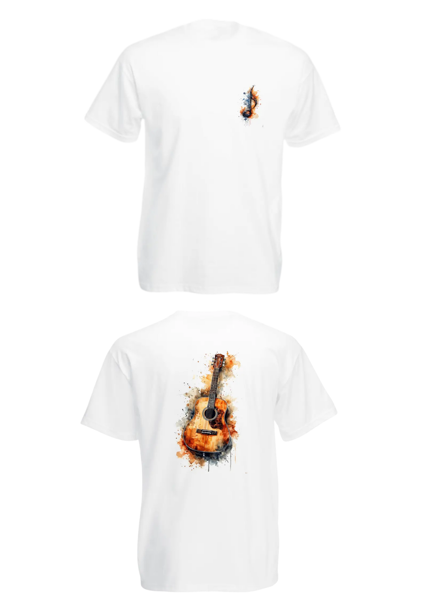 Tee-shirt musique/instruments unisex - VM Stores