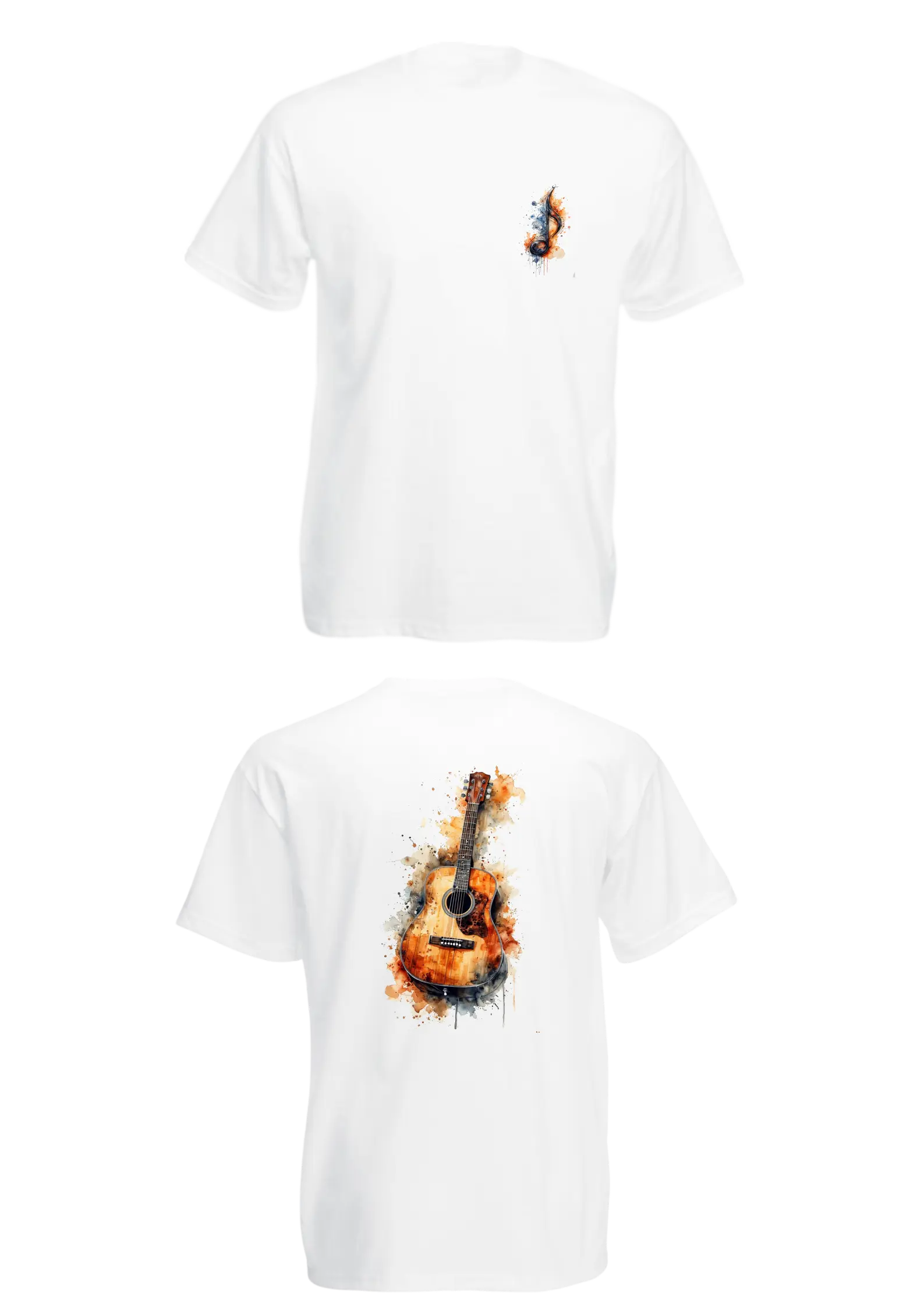 Tee-shirt musique/instruments unisex - VM Stores
