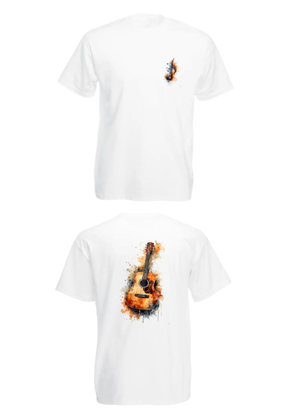 Tee-shirt musique/instruments unisex - VM Stores