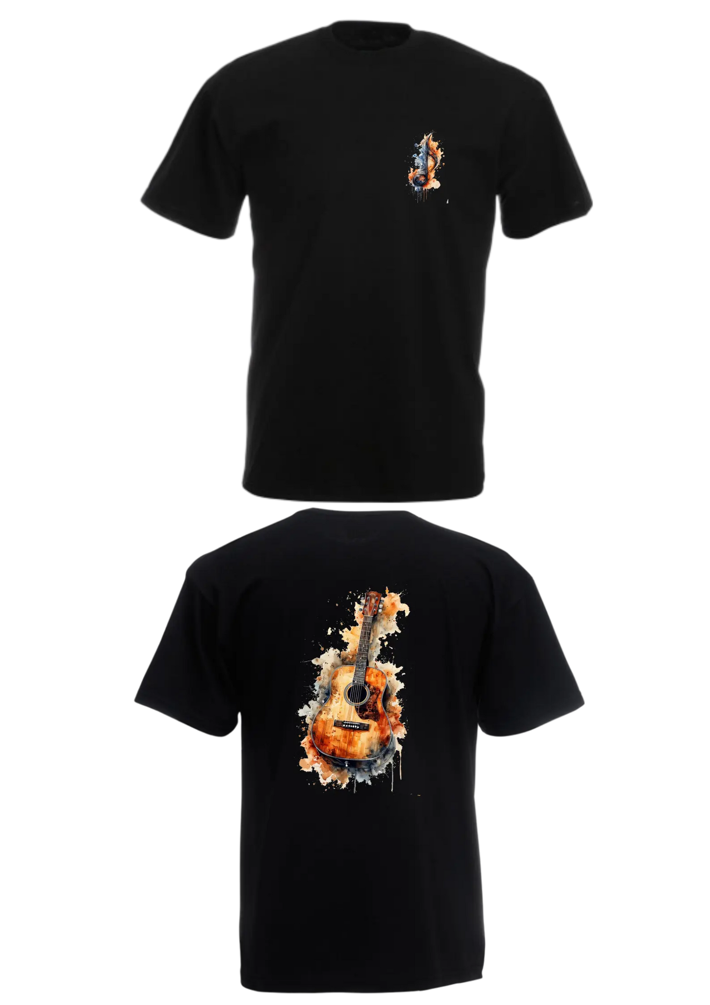 Tee-shirt musique/instruments unisex - VM Stores