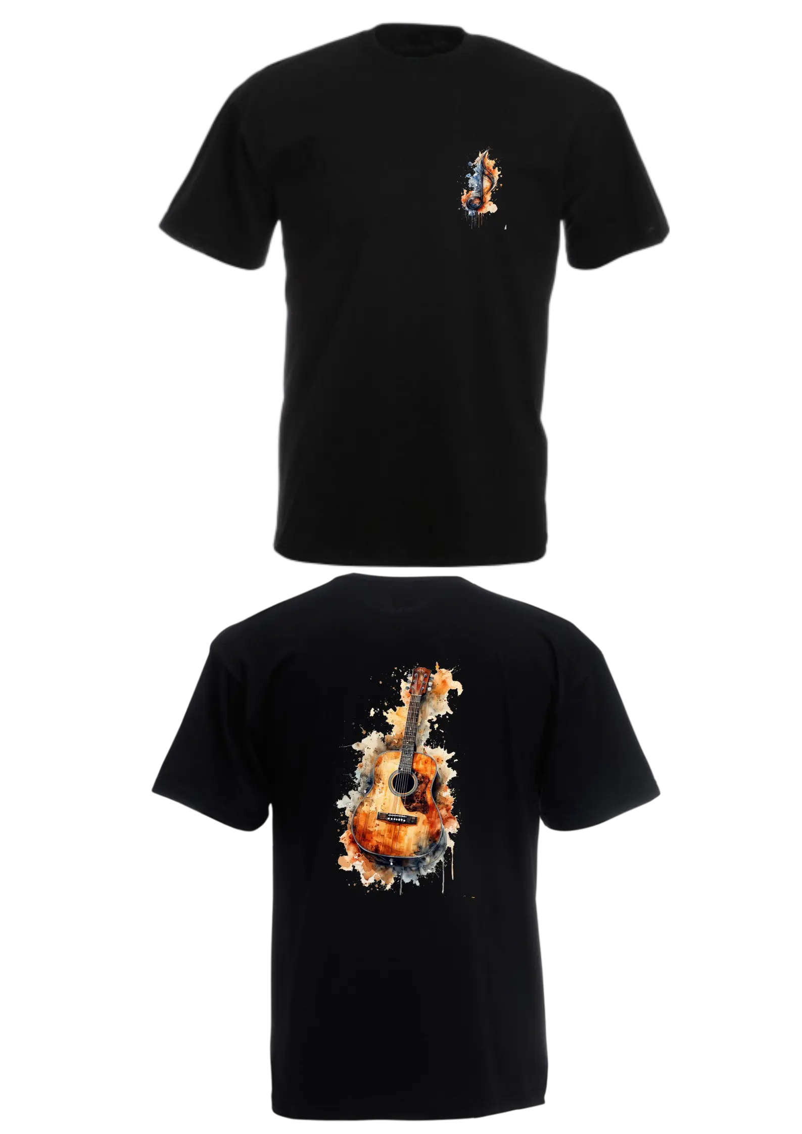 Tee-shirt musique/instruments unisex - VM Stores