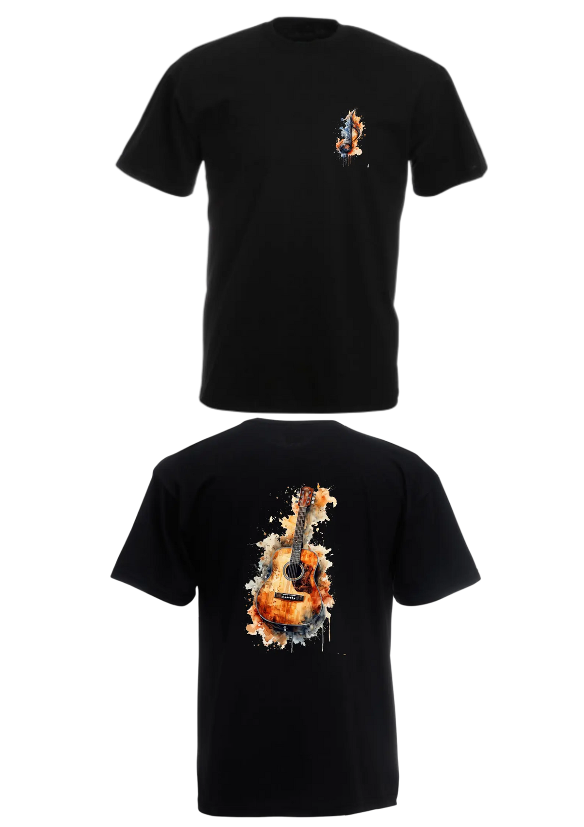 Tee-shirt musique/instruments unisex - VM Stores