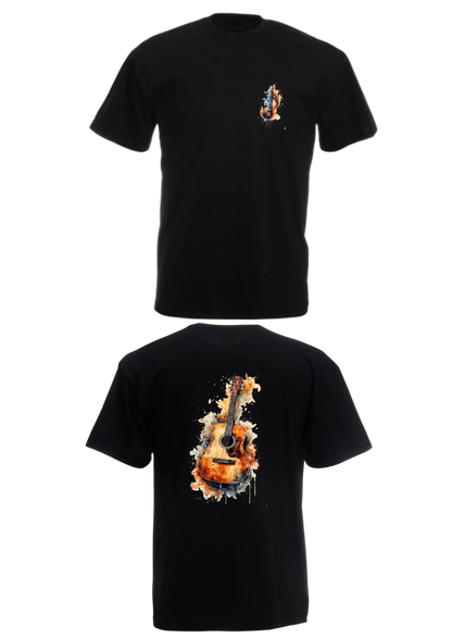 Tee-shirt musique/instruments unisex - VM Stores