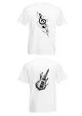 Tee-shirt musique/instruments unisex - VM Stores
