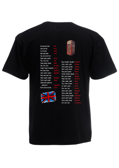 Tee-shirt verbes irréguliers - VM Stores